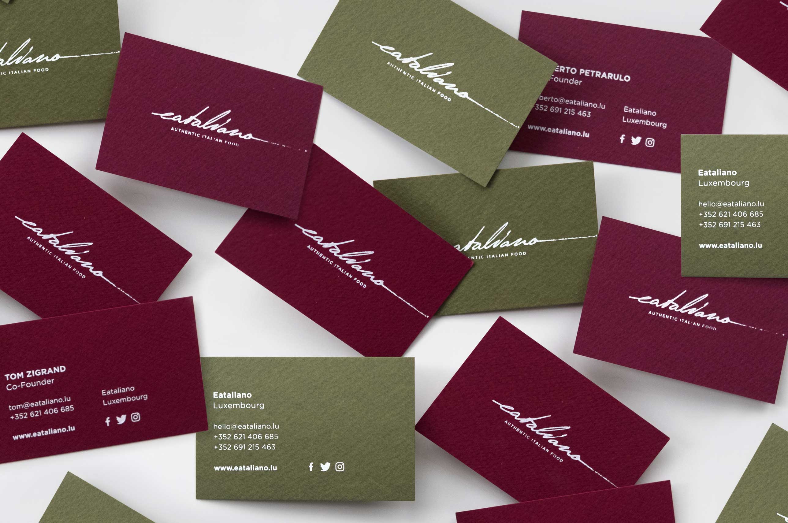 Eataliano Business Cards